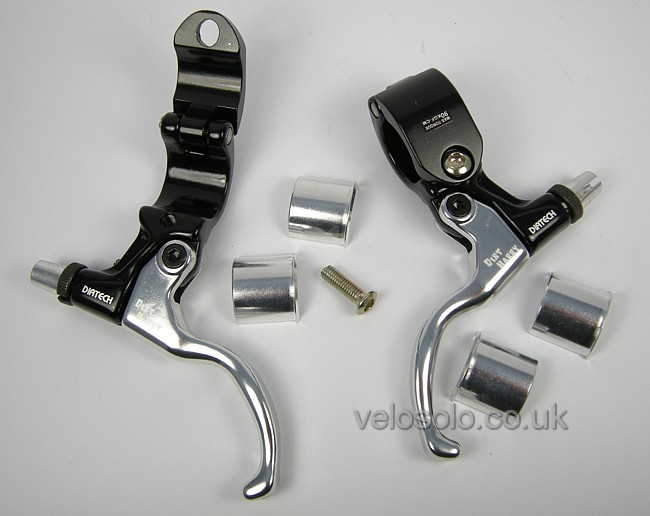 thumbnail image 2 of Dia Compe Tech 99 Dirt Harry Single Left Brake Lever – All Silver, 25.4mm Clamp, BMX/Vintage 2 of 3