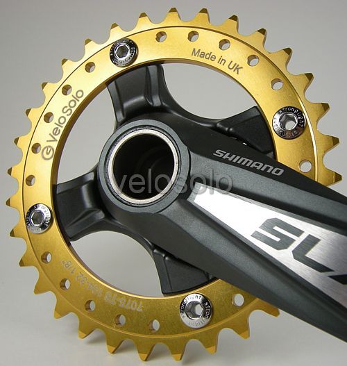 VeloSolo - VeloSolo CNC Singlespeed MTB Chainring ANODIZED